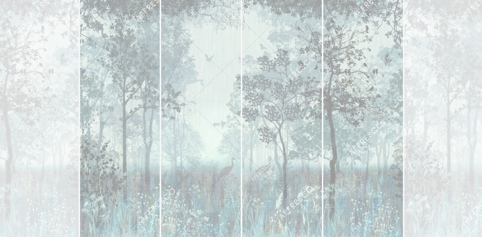 Панно Affresco Wallpaper Part 1 Serenity AB52-COL5 2x2,68 м