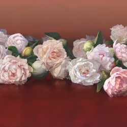Панно Affresco Wallpaper Part 1 Peonies AB48-COL4 2x2,68 м