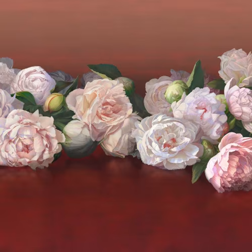 Панно Affresco Wallpaper Part 1 Peonies AB48-COL4 2x2,68 м