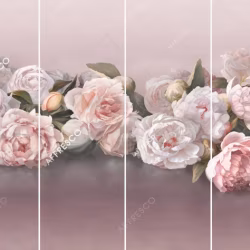 Панно Affresco Wallpaper Part 1 Peonies AB48-COL5 2x2,68 м