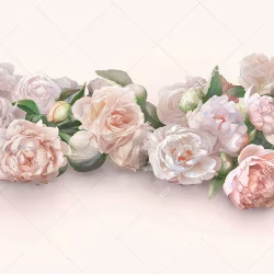 Панно Affresco Wallpaper Part 1 Peonies AB48-COL6 2x2,68 м