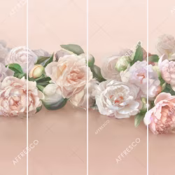 Панно Affresco Wallpaper Part 1 Peonies AB48-COL7 2x2,68 м