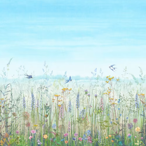 Панно Affresco Wallpaper Part 1 Flower Field JV41-COL1 2x2,01 м
