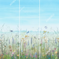 Панно Affresco Wallpaper Part 1 Flower Field JV41-COL1 2x2,01 м