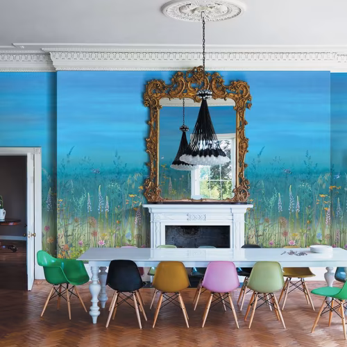 Панно Affresco Wallpaper Part 1 Flower Field JV41-COL2 2x2,01 м