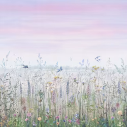 Панно Affresco Wallpaper Part 1 Flower Field JV41-COL3 2x2,01 м