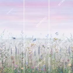 Панно Affresco Wallpaper Part 1 Flower Field JV41-COL3 2x2,01 м