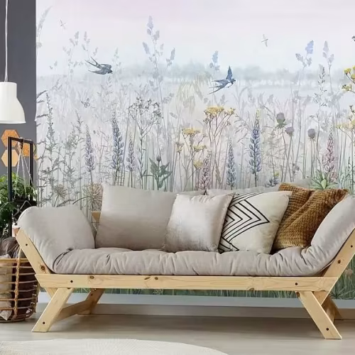 Панно Affresco Wallpaper Part 1 Flower Field JV41-COL3 2x2,01 м