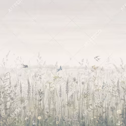 Панно Affresco Wallpaper Part 1 Flower Field JV41-COL4 2x2,01 м