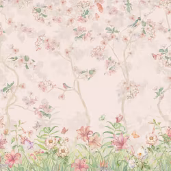 Панно Affresco Wallpaper Part 1 Floral Melody AB50-COL1 2x2,68 м