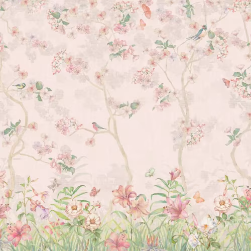 Панно Affresco Wallpaper Part 1 Floral Melody AB50-COL1 2x2,68 м