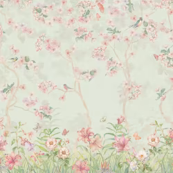Панно Affresco Wallpaper Part 1 Floral Melody AB50-COL2 2x2,68 м