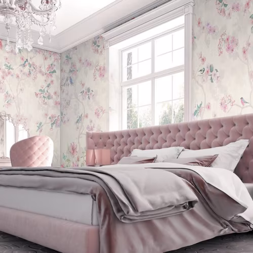 Панно Affresco Wallpaper Part 1 Floral Melody AB50-COL3 2x2,68 м