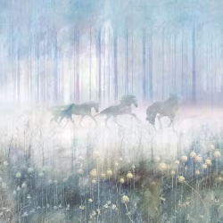 Панно Affresco Wallpaper Part 1 Mysterious Forest AB57-COL1 2x2,68 м