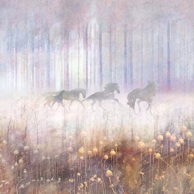Панно Affresco Wallpaper Part 1 Mysterious Forest AB57-COL2 2x2,68 м