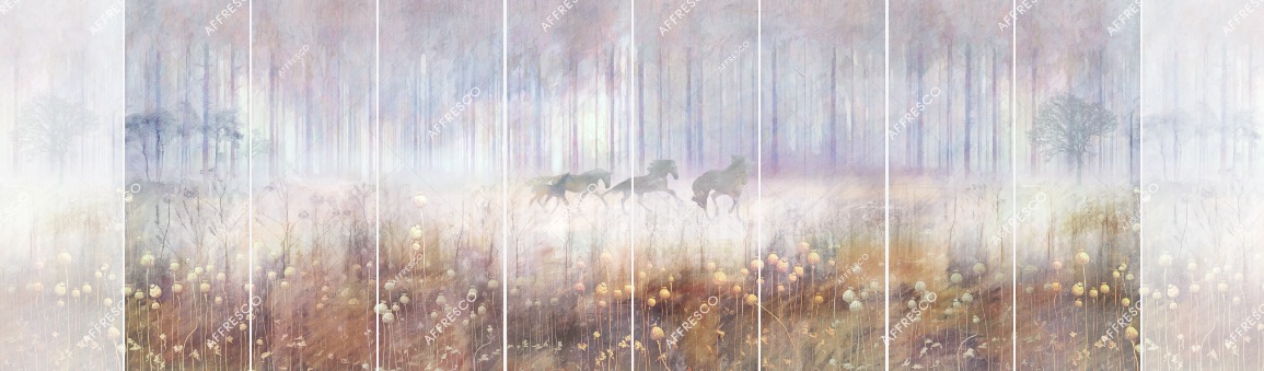 Панно Affresco Wallpaper Part 1 Mysterious Forest AB57-COL2 2x2,68 м