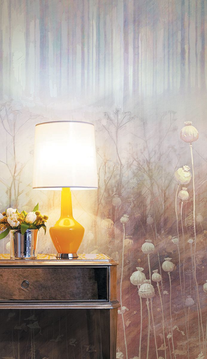 Панно Affresco Wallpaper Part 1 Mysterious Forest AB57-COL2 2x2,68 м фото в интерьере