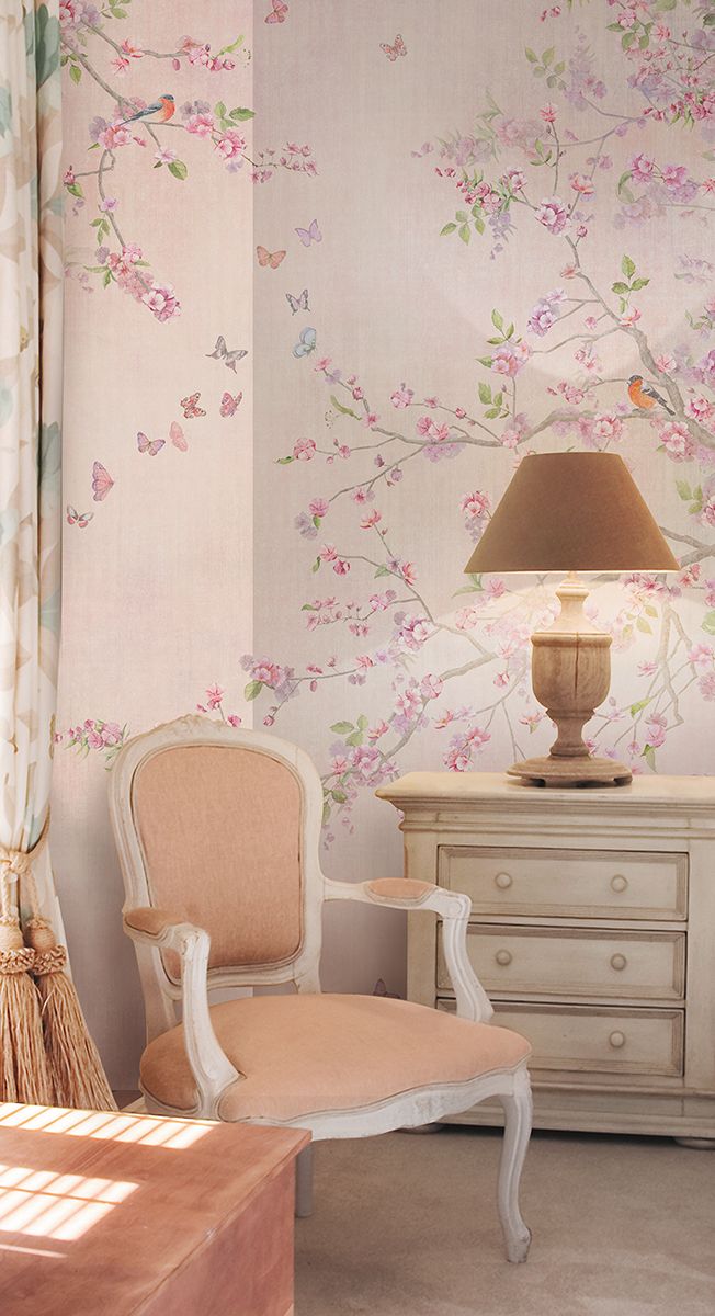 Панно Affresco Wallpaper Part 1 Serene morning AB51-COL2 2x2,68 м фото в интерьере