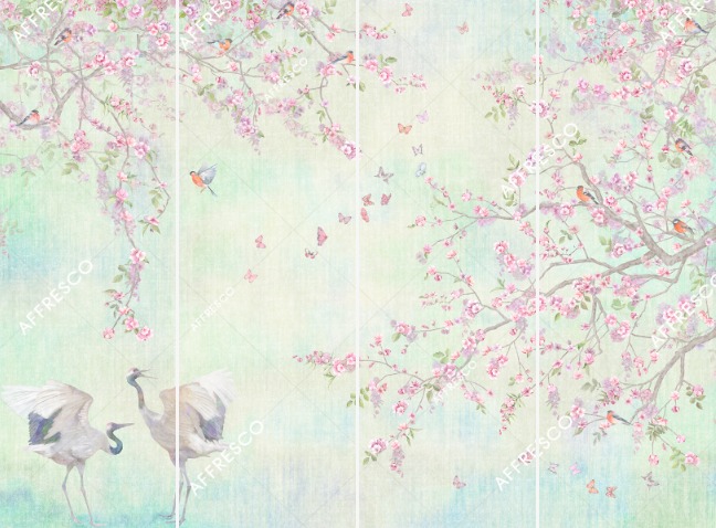 Панно Affresco Wallpaper Part 1 Serene morning AB51-COL3 2x2,68 м