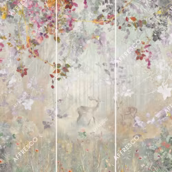 Панно Affresco Wallpaper Part 1 Deep in the forest AVN38-COL3 2x2,01 м
