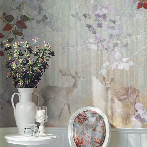 Панно Affresco Wallpaper Part 1 Deep in the forest AVN38-COL3 2x2,01 м
