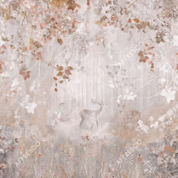 Панно Affresco Wallpaper Part 1 Deep in the forest AVN38-COL4 2x2,01 м