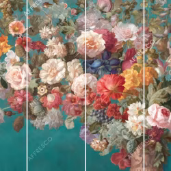Панно Affresco Wallpaper Part 1 Still Life with Flowers AB60-COL2 2x2,68 м