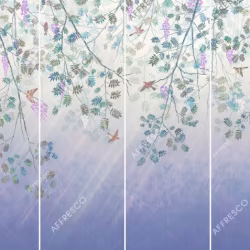 Панно Affresco Wallpaper Part 1 Rowan Tree JK31-COL1 2x2,68 м