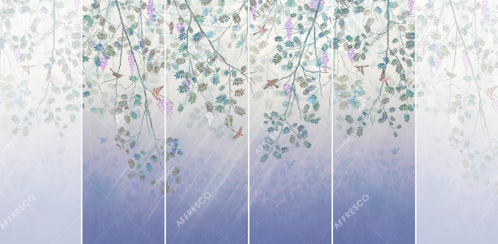 Панно Affresco Wallpaper Part 1 Rowan Tree JK31-COL1 2x2,68 м