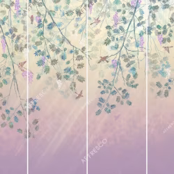 Панно Affresco Wallpaper Part 1 Rowan Tree JK31-COL2 2x2,68 м