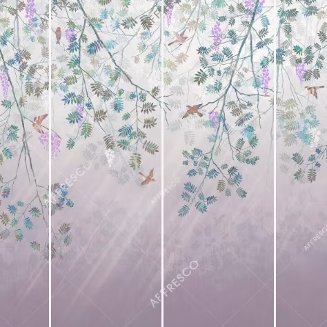 Панно Affresco Wallpaper Part 1 Rowan Tree JK31-COL3 2x2,68 м