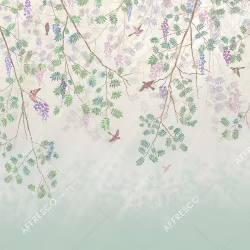 Панно Affresco Wallpaper Part 1 Rowan Tree JK31-COL4 2x2,68 м