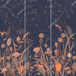 Панно Affresco Wallpaper Part 1 Nocturnal Meadow NR26-COL2 2x2,01 м