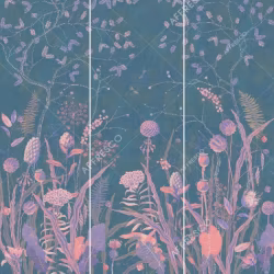 Панно Affresco Wallpaper Part 1 Nocturnal Meadow NR26-COL3 2x2,01 м