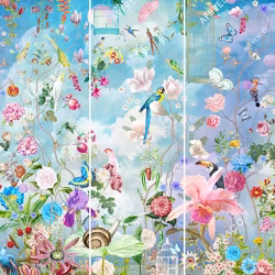 Панно Affresco Wallpaper Part 1 Morning in tsvetarium AB56-COL4 2x2,01 м