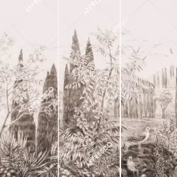 Панно Affresco Wallpaper Part 1 Cypress DG68-COL1 2x4,69 м