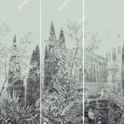 Панно Affresco Wallpaper Part 1 Cypress DG68-COL2 2x4,69 м
