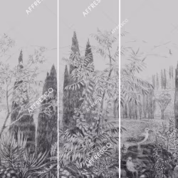 Панно Affresco Wallpaper Part 1 Cypress DG68-COL4 2x4,69 м