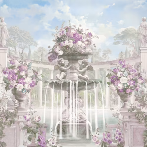 Панно Affresco Wallpaper Part 1 Fountain of Fortune AF737-COL4 2,4x2,55 м