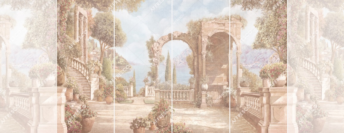 Панно Affresco Wallpaper Part 1 Renaissance AF739-COL2 2,4x4 м