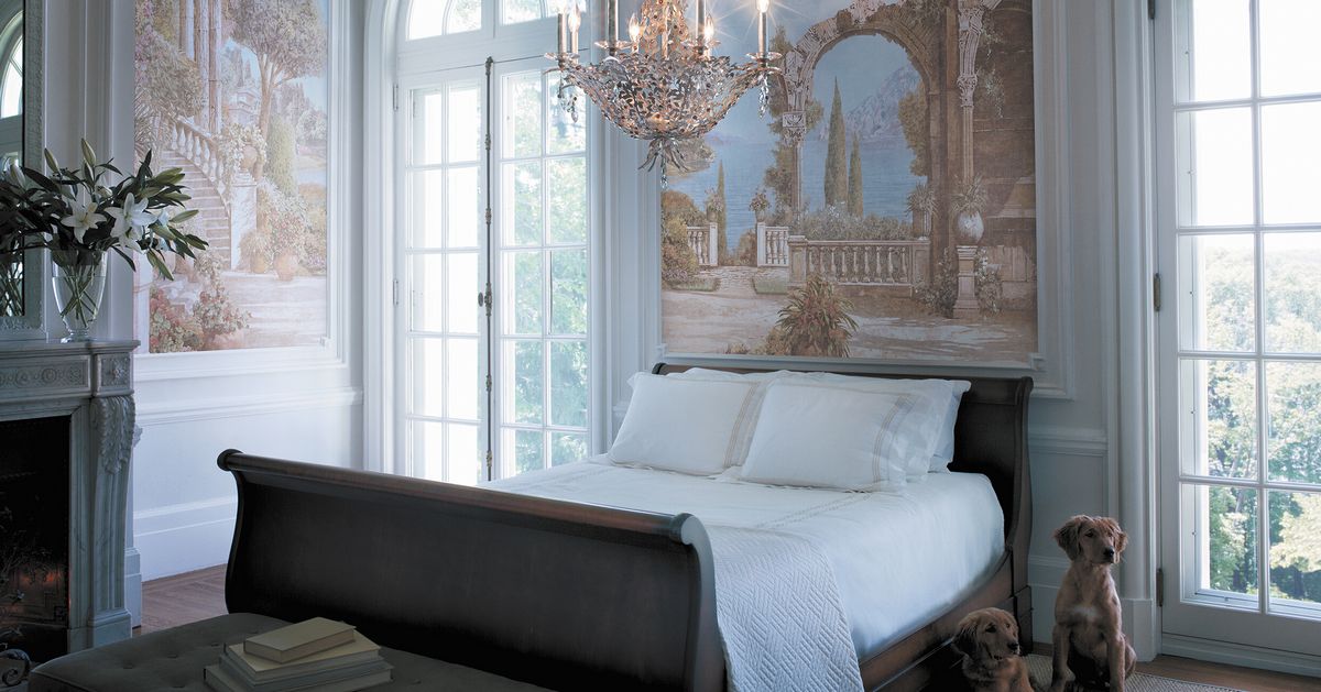 Панно Affresco Wallpaper Part 1 Renaissance AF739-COL2 2,4x4 м фото в интерьере