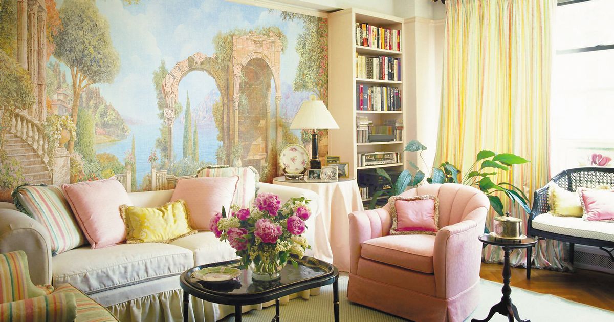 Панно Affresco Wallpaper Part 1 Renaissance AF739-COL3 2,4x4 м фото в интерьере