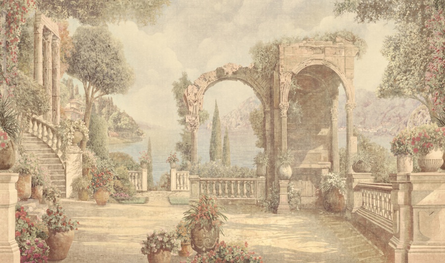 Панно Affresco Wallpaper Part 1 Renaissance AF739-COL4 2,4x4 м