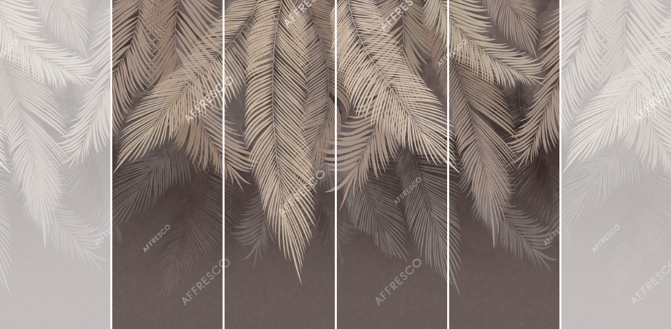 Панно Affresco Wallpaper Part 1 Palm AB477-COL2 2x2,68 м