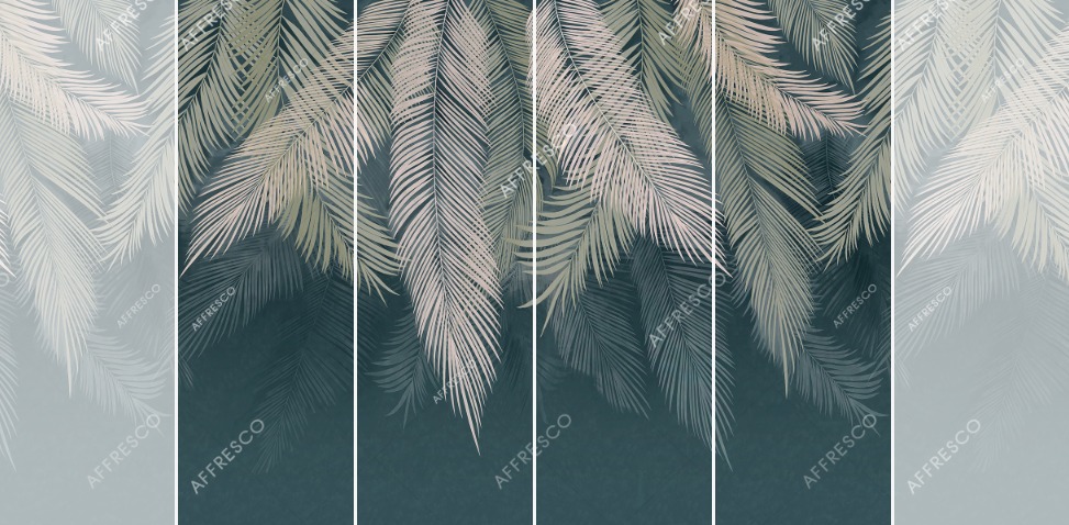 Панно Affresco Wallpaper Part 1 Palm AB477-COL3 2x2,68 м