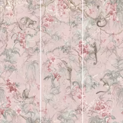 Панно Affresco Wallpaper Part 1 Monkeys AF959-COL1 2x2,01 м