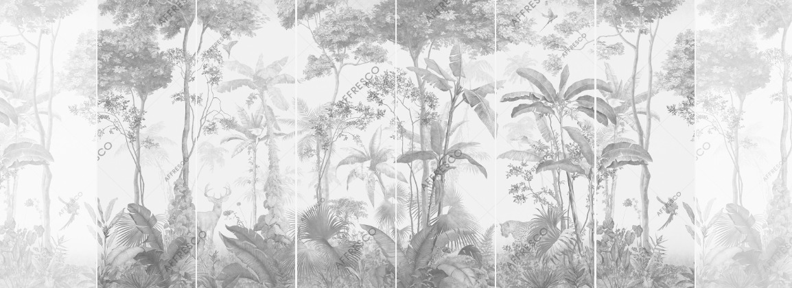 Панно Affresco Wallpaper Part 1 French Garden AF953-COL4 2x4,02 м Панно Affresco Wallpaper Part 1 French Garden AF953-COL4 2x4,02 м