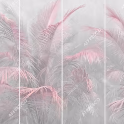 Панно Affresco Wallpaper Part 1 Tropical Branches AF950-COL3 2x2,68 м