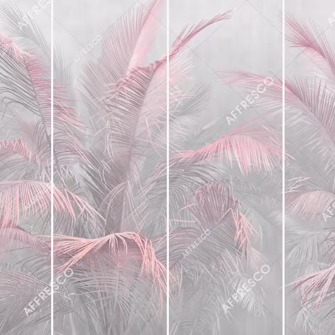 Панно Affresco Wallpaper Part 1 Tropical Branches AF950-COL3 2x2,68 м