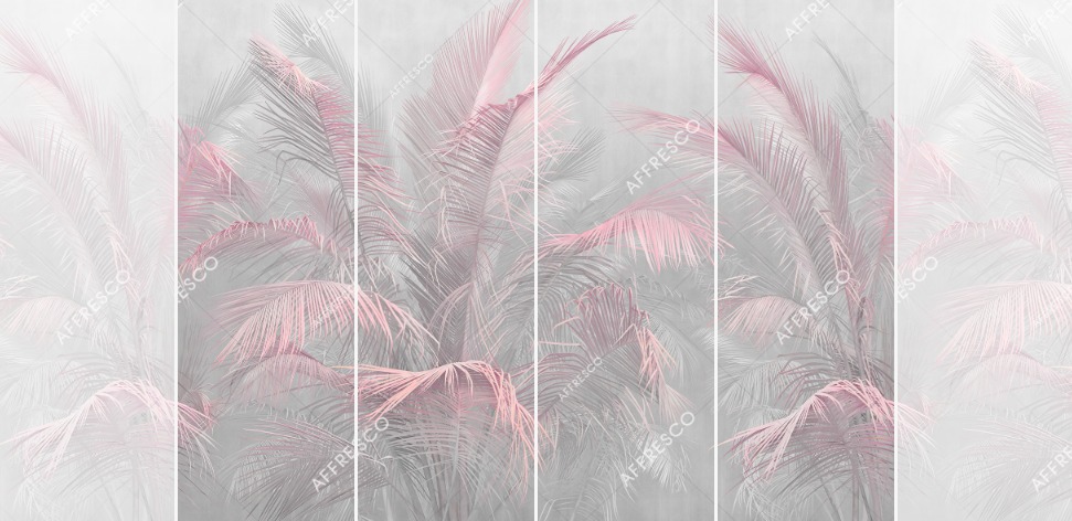 Панно Affresco Wallpaper Part 1 Tropical Branches AF950-COL3 2x2,68 м